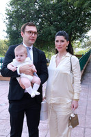 (padrinos) Roberto Clarion, Xavier Clariond y Balbina Garza de Clariond