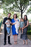 José Francisco Clariond, José Daniel Clariond, Beatriz Castañeda, Xavier Clariond, Leonor Clariond y Rosana Aliod de Clariond