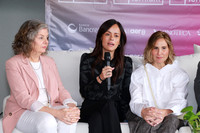 Alicia Navaro, Margo Palau de Morales y Claudia Rodríguez