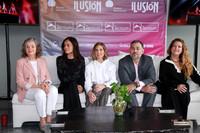 Alicia Navaro, Margo Palau de Morales, Claudia Rodríguez, Manuel Héctor Martínez y Lydia Pérez