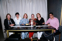 Alicia Flores, Elisa Salgado, Alicia Hinojosa, Silvia Salinas, Martha Villanueva y Ramiro Cerecero