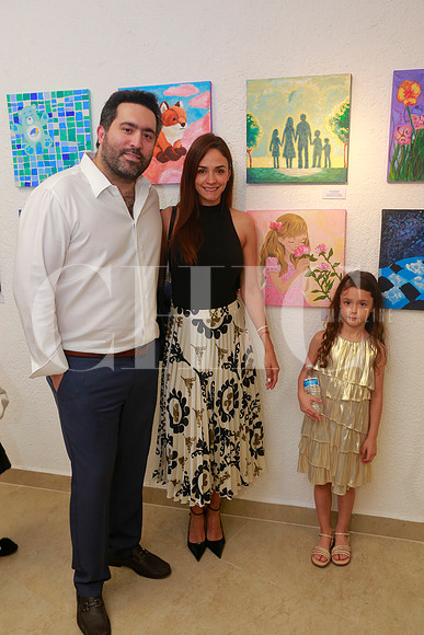 Héctor Razo, Diana Morales y Jimena Razo 2