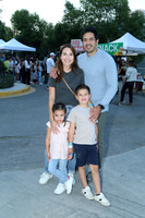 Marcela González, Eugenio Fernández, Sofia Fernández y Andrés Fernández