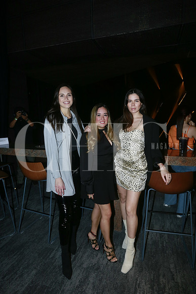 Marian García, Karén Martínez y Melissa Morales