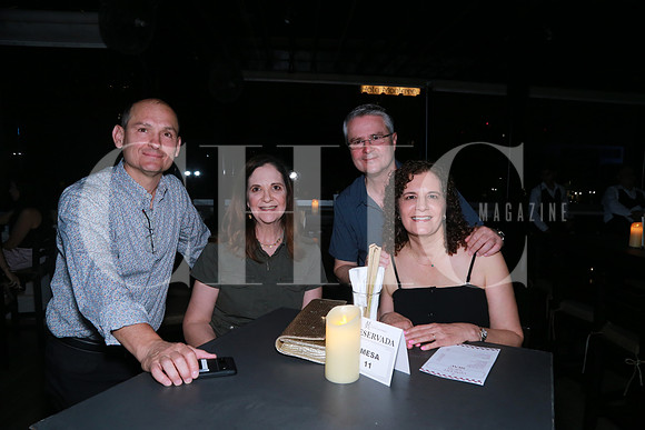 Rodrigo Montemayor, Bárbara Faudoa, Martha Faudoa y Jesús González