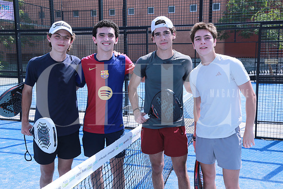 Juan Carlos Galán, Lorenzo Garza T. Mauricio Diáz y Pablo Canavati