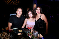 Carlos Tobias, Sara Sampayo y Violeta Romo