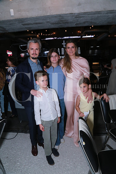 Guillermo Zambrano, Guillermo Zambrano, Lorenzo Zambrano, Regina Lavorin y Genoveva Zambrano