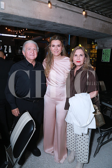 Jaime Maldonado, Regina Lavorin y Victoria Martínez