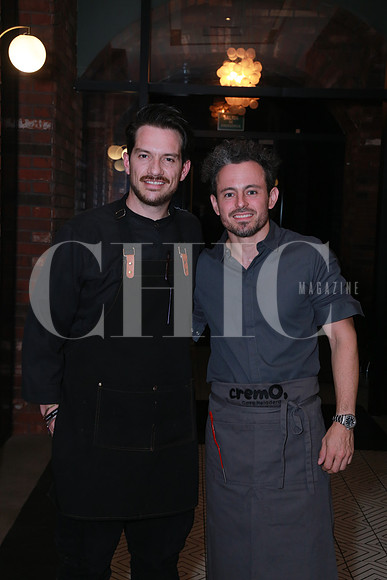 Gustavo Fernández y Axel Senties