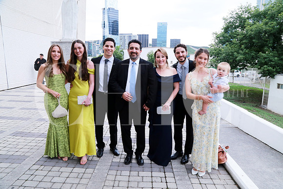 Mariana Lozano, Samantha Lozano, José Lozano, José Luis Lozano, Lorena de Welsh, Diego Lozano, McKenzi Lozano y Esra Lozano (2)