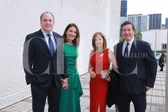 Rodolfo Gamboa, Alma Livas, Mima Welsh y Patricio Coindrau