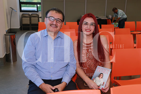 Félix Castruita y Mariel Castruita