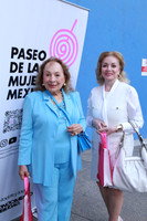 Aurora Cantú de Cagnasso y Adriana Garza de Santos