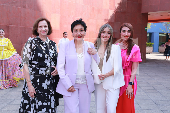 Blanca Maiz, María Guadalupe Rodríguez, Brisa Anaya y Mabel González