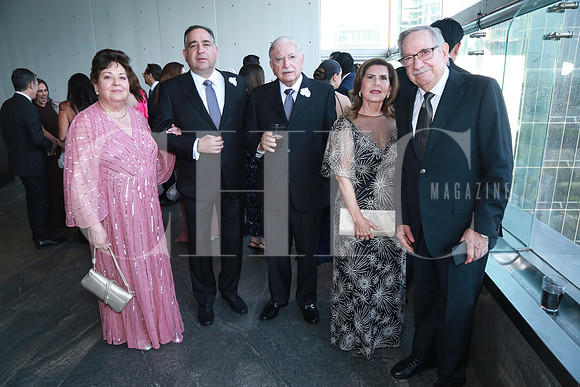 Adelina Guzmán de Ayala, (papás del novio) Alfonso Ayala, Alfonso Ayala, Nora Nely Cantú de Ayala y Gerardo Ayala