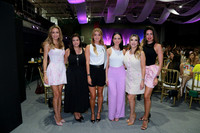 Adriana Franco de Saide, Gina González, Carmina Vela, Jessica Cedillo, Antonella Michelena y Alicia Conmpeán de Najera
