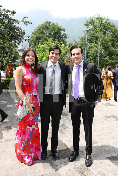 Marian Clariond, Daniel Escamilla y Cristobal Escamilla 0