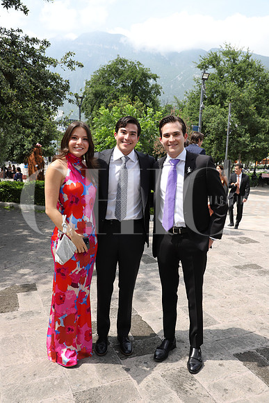Marian Clariond, Daniel Escamilla y Cristobal Escamilla 1