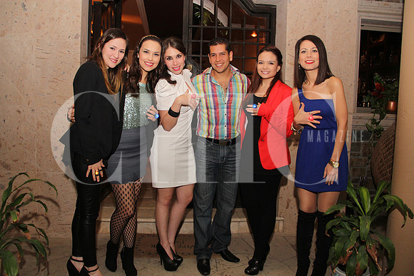 Patricia Saenz, María Lorena García, Valeria Frech, José Manuel De la Llave, Alejandra González y Lissy Jiménez