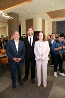 Andrés Mijes, Eudelio Garza y maricarmen Martínez