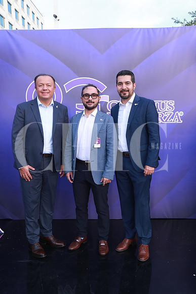 Carlos Montemayor, Daniel Huerta y Oscar Ortiz