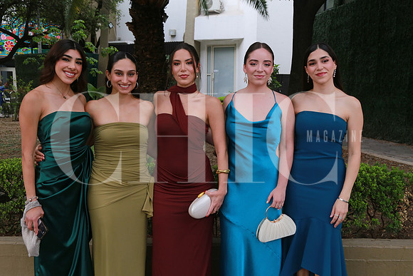 Ana Cristina Lozano, Daniela De Villa, Ileana Garza, Mariale Nava y Valeria Fernández