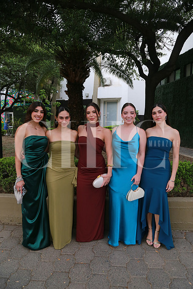 Ana Cristina Lozano, Daniela De Villa, Ileana Garza, Mariale Nava y Valeria Fernández (3)