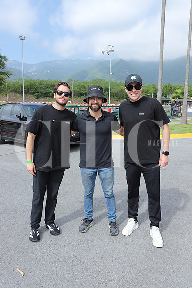 Eduardo Rosales, Carlos Ortiz y Roberto Tabara 0
