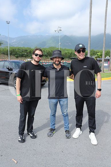 Eduardo Rosales, Carlos Ortiz y Roberto Tabara 1