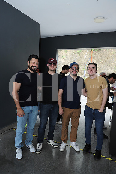Eduardo Almaguer, Mauricio Moreno, Fernando Rodríguez y Diego Almaguer 1