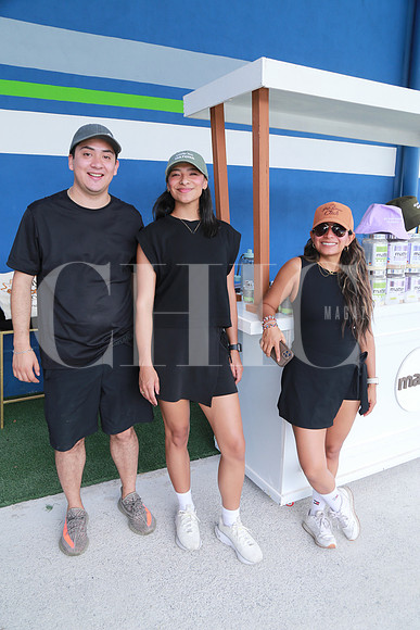 Daniel Hernández, Ariadna Cervantes y Nadia Nuñez