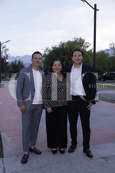 Angel Vargas, Gloria Bazan y Jesus Marcelo Sanchez