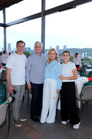 Felipe de la Garza, Ricardo Coronado, Patricia Rodríguez de Coronado y Paty Coronado 1