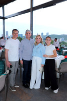 Felipe de la Garza, Ricardo Coronado, Patricia Rodríguez de Coronado y Paty Coronado 2