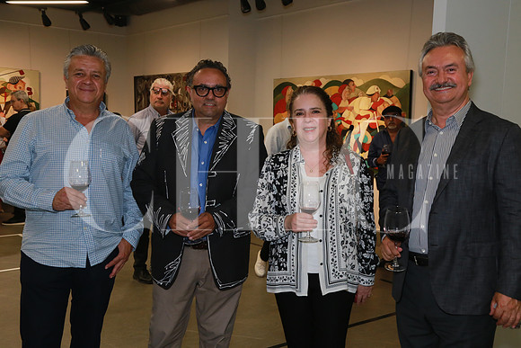 Agustín Suárez, Samuel Campillo, Marisela González y Carlos Humberto González