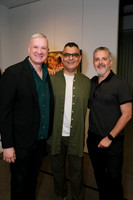 César Aristoteles, Sergio Villarreal y Carlos Leal