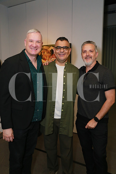 César Aristoteles, Sergio Villarreal y Carlos Leal