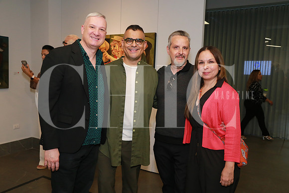 César Aristoteles, Sergio Villarreal, Carlos Leal y Daniela Febre (3)