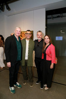 César Aristoteles, Sergio Villarreal, Carlos Leal y Daniela Febre