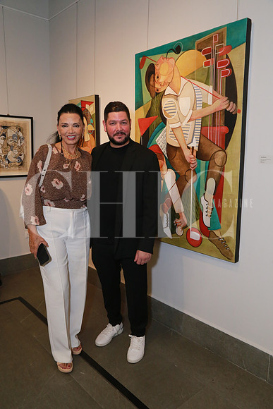 Mónica Galván de Morton y Ricardo Pollman