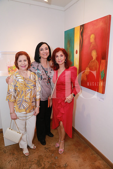 Celia Treviño, Blanca de Villarreal y Laura Ramírez