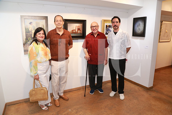 Isabel Hernández, Americo Elizondo, Jorge García Murillo e Isaac Treviño
