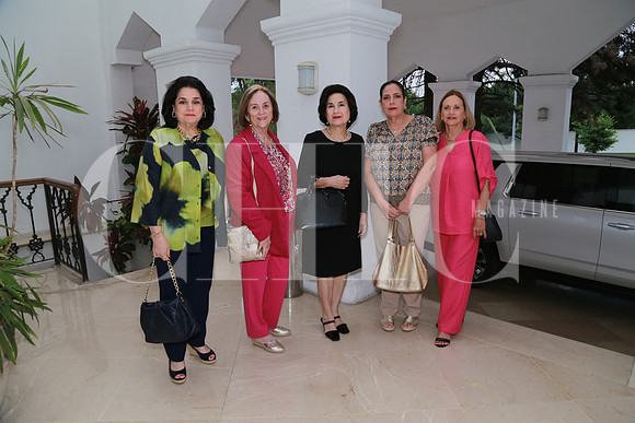 Alicia Boesch de Santos, Rosa María Martínez de Elosúa, Josefina Mendoza, Lucia Boesch y Elsa Bortoni de Tellez (2)