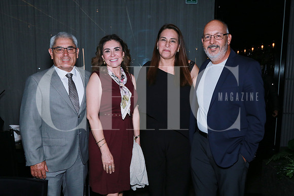 Alfredo Vázquez, Patricia Flores, Sonia de Hoyos y Raúl García