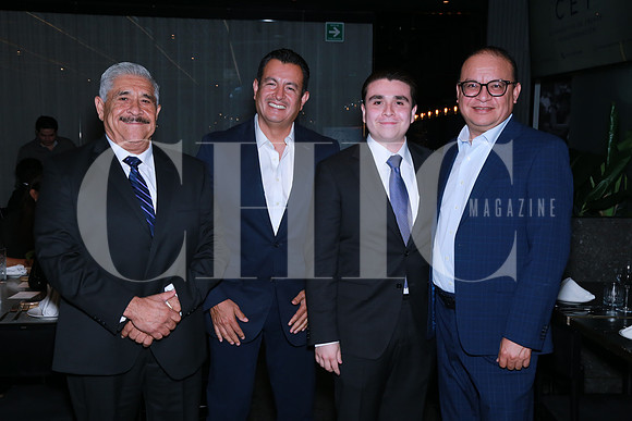 Jorge Triana, Guillermo SIller, Vitto Triana y Edgar Gaytán
