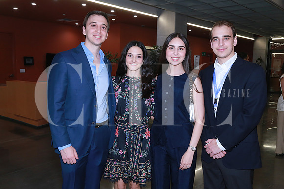 Antonio Salinas, Georgina Álvarez, Eugenia Salinas y Gabriel Salinas