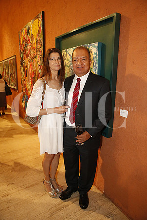 Azucena Serna y Marco Cortazar