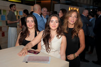 Andrea Giberti, Isabella Giberti y Janice Díaz 2
