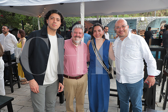 Olaf Alcántara, Roberto García, Mariana Sastré e Israel Sucilla 2